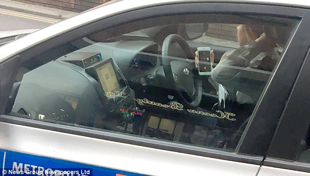 cop-on-phone-no-hands