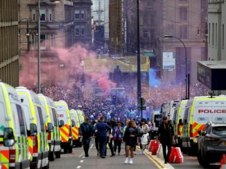 Police Scotland officer fined after attending Rangers fan riots in Glasgow