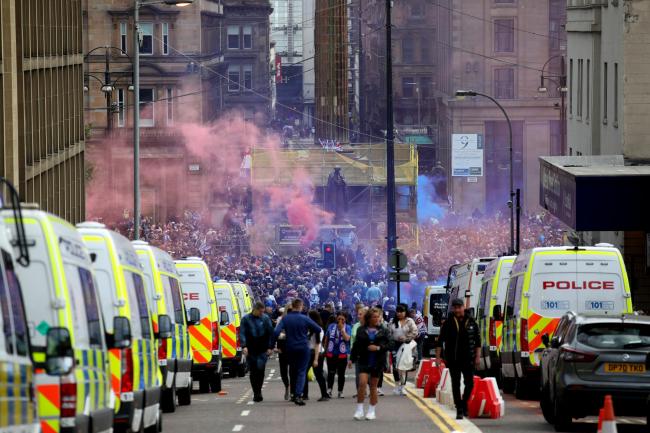 Police Scotland officer fined after attending Rangers fan riots in Glasgow